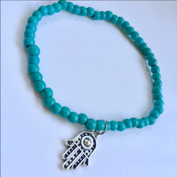 Jewelry - Turquoise Hamsa Bracelet